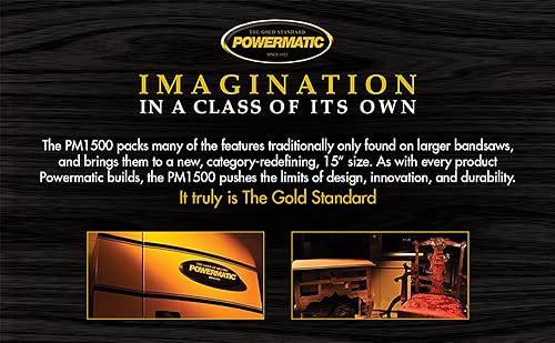 Powermatic 15-Inch Woodworking Bandsaw, 3 HP, 230V 1Ph (PM1500) thumbnail 4
