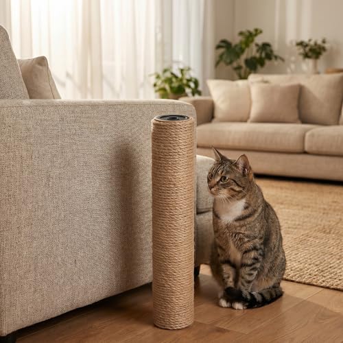 Rascador para gatos de sisal y piezas de repuesto de ABS para interior 7