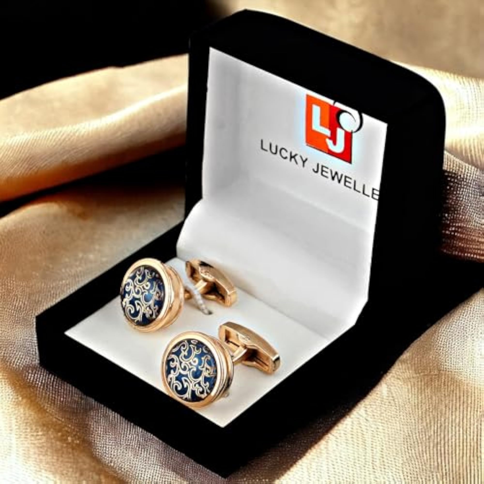 Golden Alloy Sleeve Button Formal Cuff Wedding Shirt Button