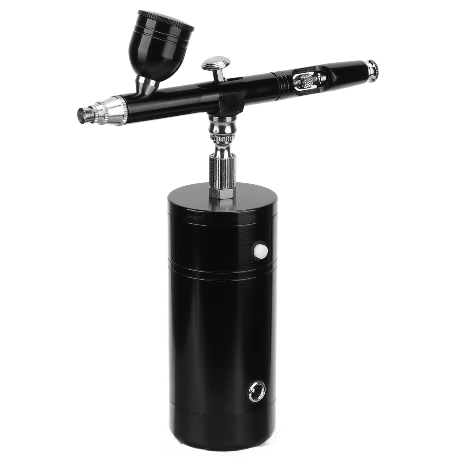 Aramox Kit Aerografo, Set Aerografo Ricaricabile Senza Fili in Lega di Alluminio 17,4 PSI con 3 Tazze e Batteria da 700 MAh per Manicure, Decorazione di Torte, Trucco, Principianti Fai da Te