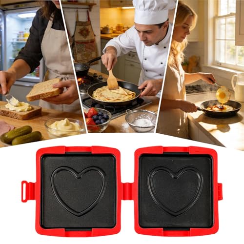 Grille-micro-ondes pliable et presse à sandwich pour la cuisson rapide - 5