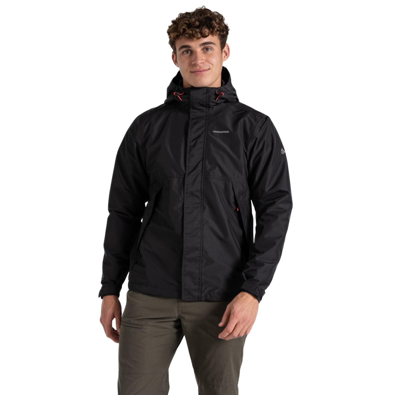 Craghoppers Mens Ossus Duke Of Edinburgh Waterproof Jacket - Black