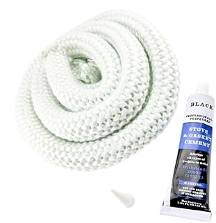 Pleasant Hearth & Residential Retreat Wood Stove 5/8" Door Rope Gasket 75-21-143 LWS-130291-B, LWS-130291-BCA, LWS-2200, MWS-1800, PH1800WS, PH2200WS, WS-2720, WS-2720-B, WS-3029, WSL-1800