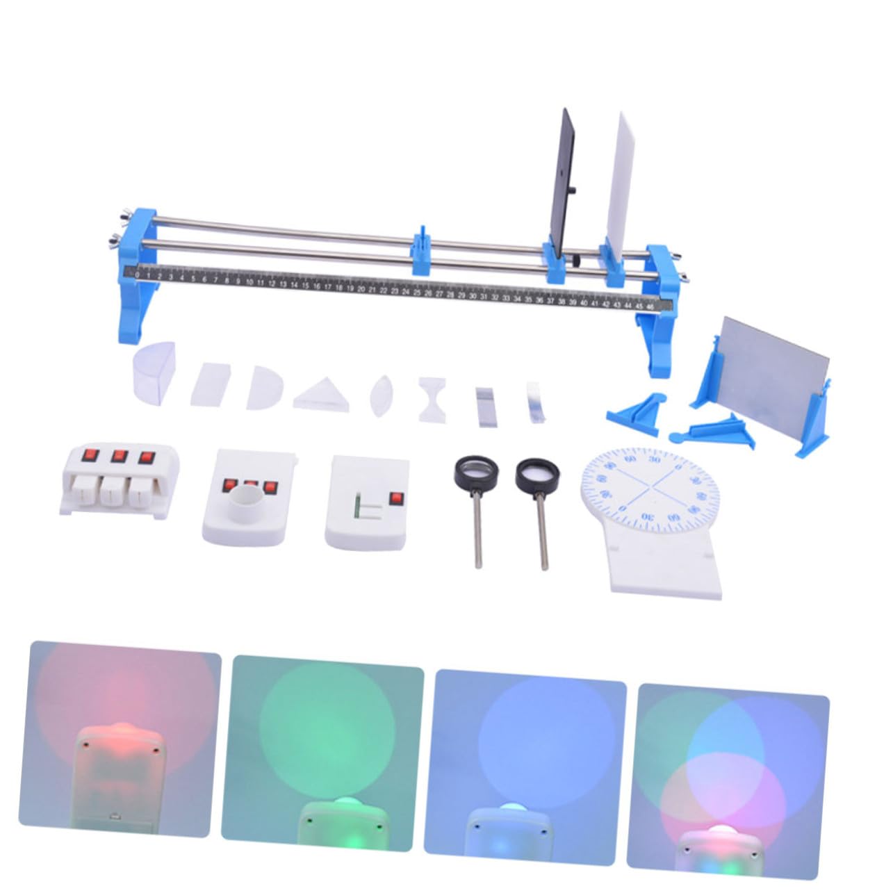 Kit de Experimentos Visuales 1 Set de Plástico para Niños y Estudiantes