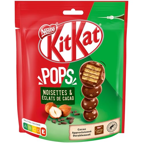 KitKat Pops - Bolas de chocolate con leche avellanas, fragmentos de cacao - 200 g