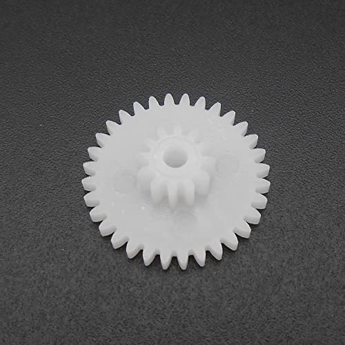 Tool Part for 1000X 0.5 Modulus 0.5M Double Gear Reduction Bilayer Gears 32 Teeth 12 Teeth Aperture 2MM 2.05mm 2B Loose Fitting 32T 12T 32122B
