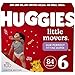 Baby Diapers Size 6 (35+ lbs), 84 Ct, Huggies Little Movers