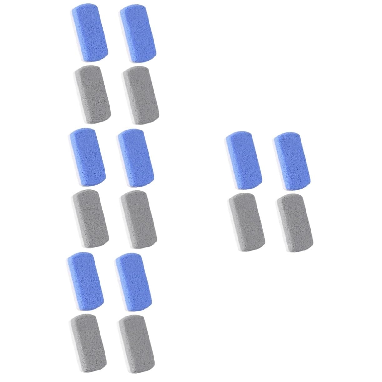 POPETPOP 16pezzi Pietre Esfolianti Per Piedi Rimuovi La Morta e Calli Strumenti Per La Pedicure Design Doppia Faccia