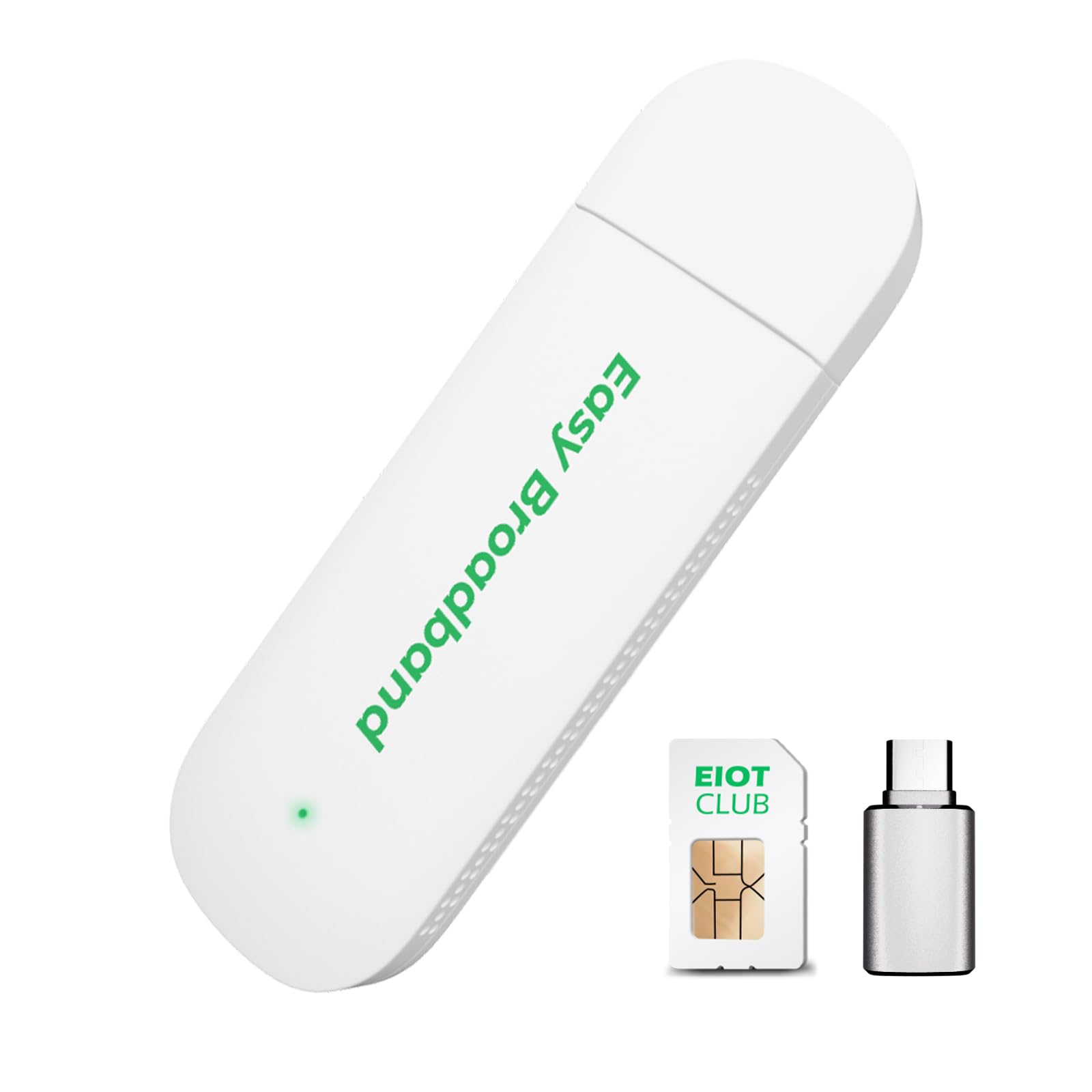 Internet mobile 4G LTE Clé de surf avec WiFi 6, 150 Mbit/s, dongle USB WLAN Hotspot pour ordinateur portable/PC, Plug & Play, SIM préinstallée