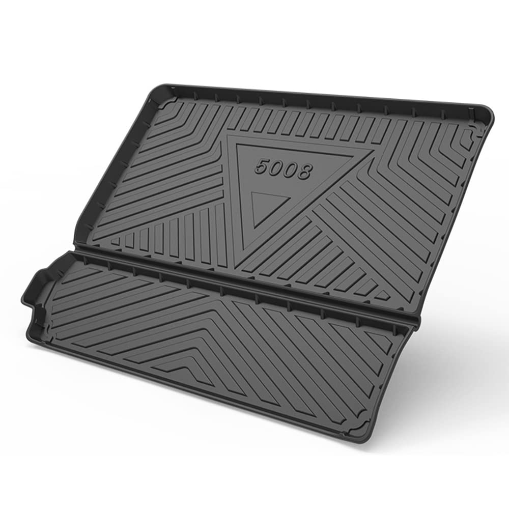 トランクペットマットに適用プジョー5008 5008GT 5人乗り平成29年-令和4年 車のラゲッジマット 3Dトランクマット シー Amazon.co.jp: 適合新型 プジョー 5008 2017-2020ラゲッジマット トランクマット 3Dラゲージトレイ  環境にやさしい材料TPEゴムにパッド防水 耐摩擦 耐汚フロアマット : 車＆バイク