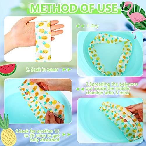 Image of Geyoga Cooling Neck Wraps Cooling Scarf Wrap Bandanas for Summer Women Men Walking Riding Outdoor