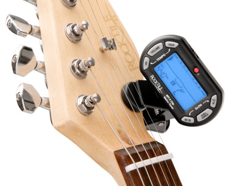 Rocktile Paquet JB Basse Électrique Set III Sunburst + Accordeur à Clipser + Stands de Guitare - Les Beatles, Paul McCartney, John Lennon, RIngo Starr, George Harrison Rocktile Paquet JB Basse Électrique Set III Sunburst + Accordeur à Clipser + Stands de Guitare – Image 5
