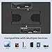 FLYTOCCA Portable Monitor, 16 Inch 1200P FHD, Horizontal and Vertical with Kickstand, Plug&Play, Built-in Speakers, Ultra-Thin Zero Frame,Travel Monitor for Laptop with Premium Smart Cover