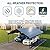 Yotila 10x15 ft Heavy Duty Metal Carport Kit, Galvanized Steel Frame Car Port Canopy, Steel Garage Cover for All-Weather - RV and Waterproof Carports for 1-2 Car