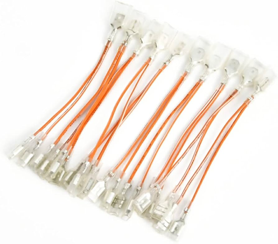 Amazon | 10個セット○○ Y型 ギボシ端子(平型) 分岐ハーネス 絶縁 Amazon | 10個セット○○ Y型 ギボシ端子(平型) 分岐ハーネス 絶縁