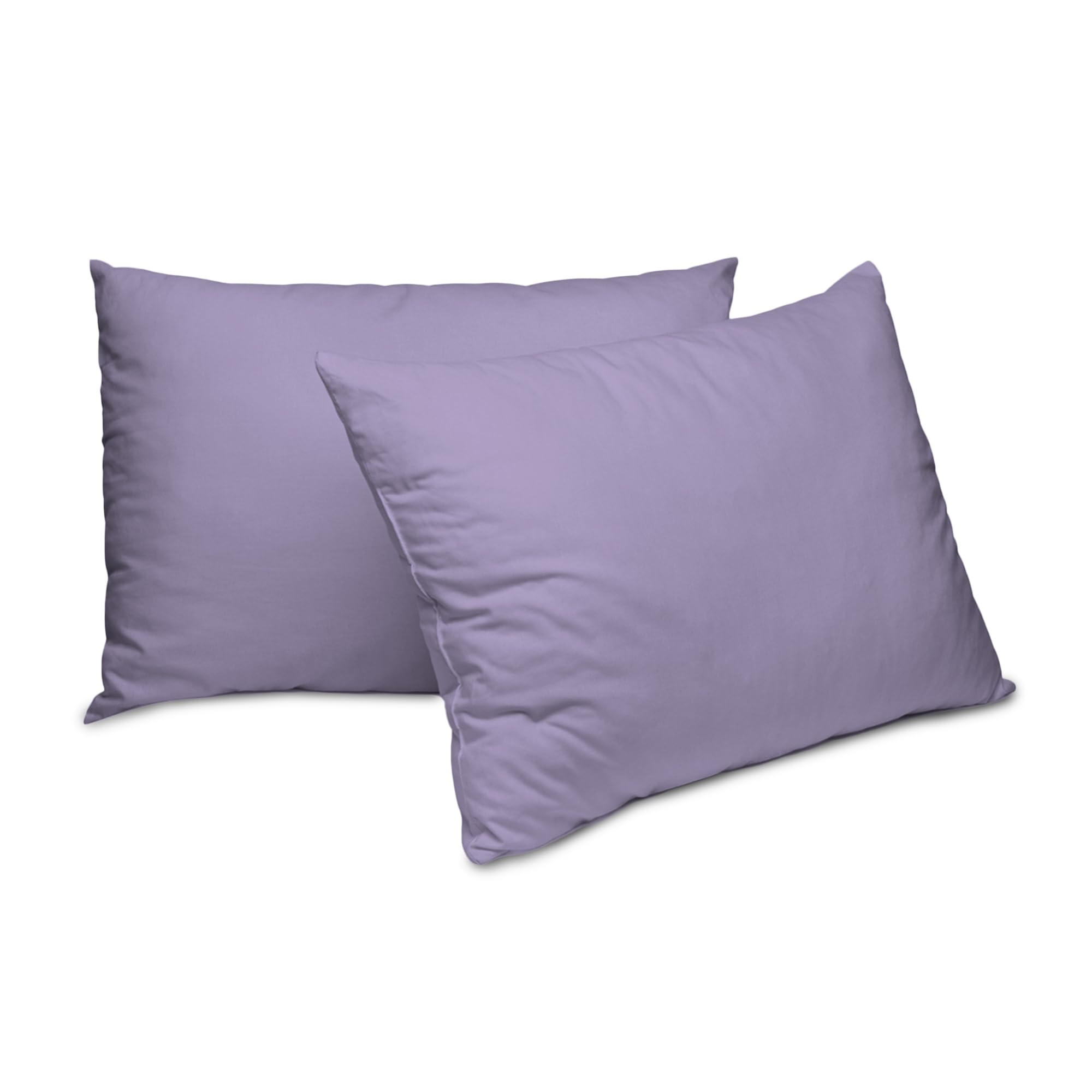 Snug City Housewife Pillowcase Pair - Lilac - Polycotton