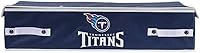 Vista 8 de Franklin Sports NFL - Contenedores de almacenamiento plegables para debajo de la cama, decoración de oficina del equipo de la NFL, dormitorio y sala