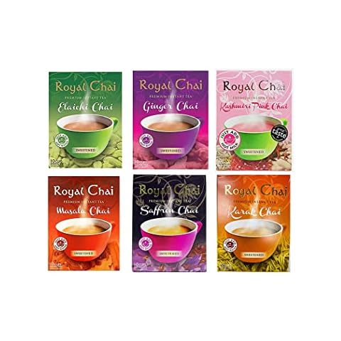 Royal Chai Premium Instant Sweetened Tea Variety Pack Cover