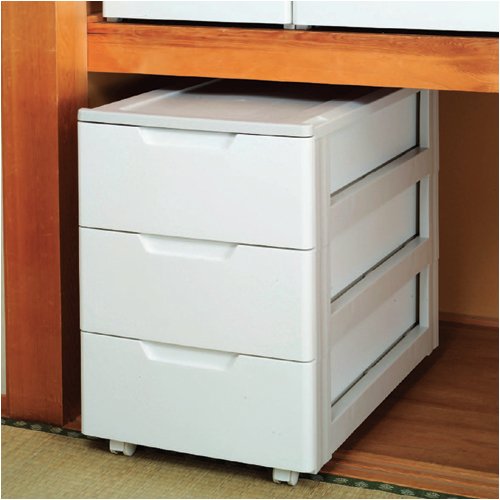 Amazon｜アイリスオーヤマ チェスト ロング 3段 幅44×奥行74×高さ67cm  