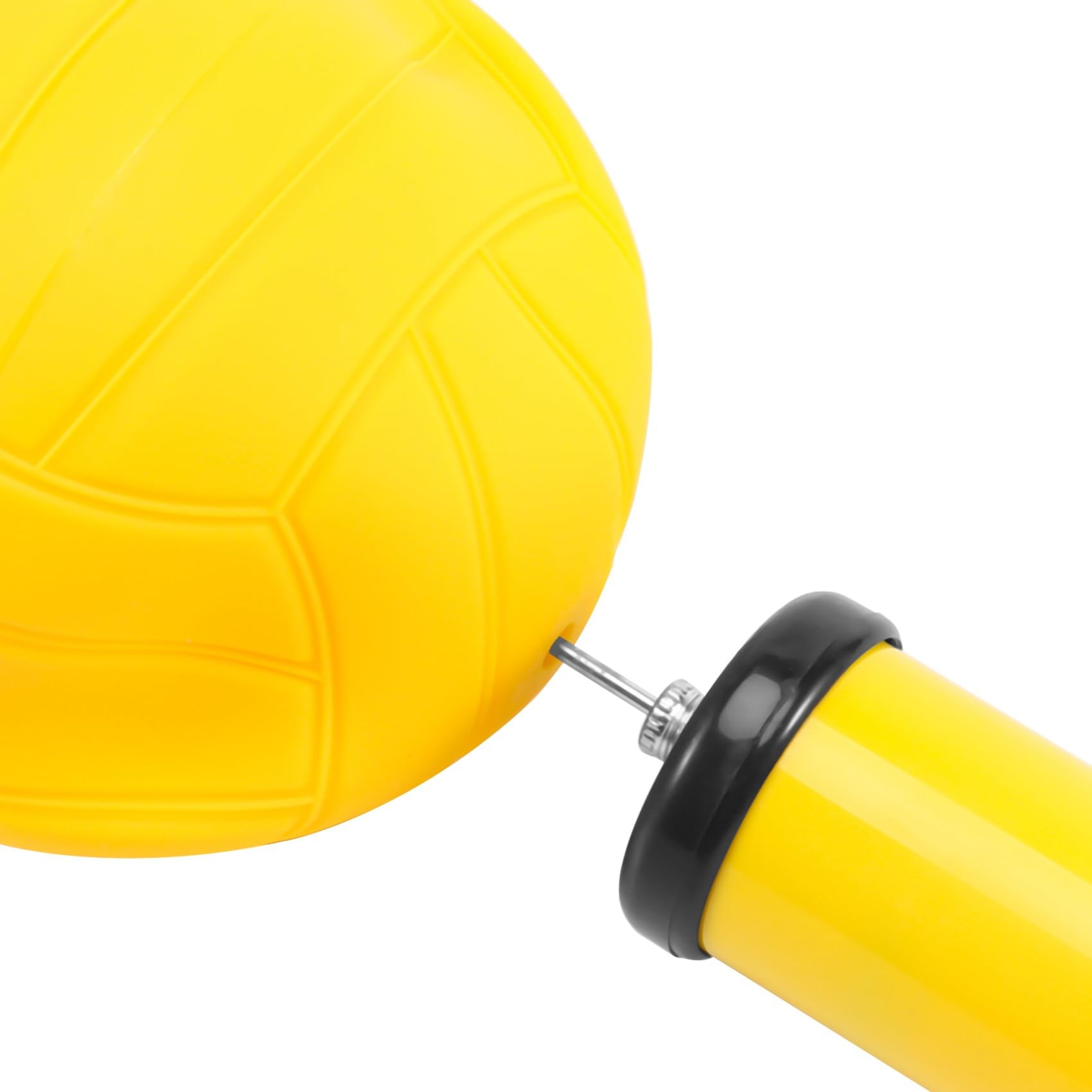Roundnet Spiel Ball Austauschbare Wettkampf BäLle Mini Volleyball 9 Pack mit Pumpe
