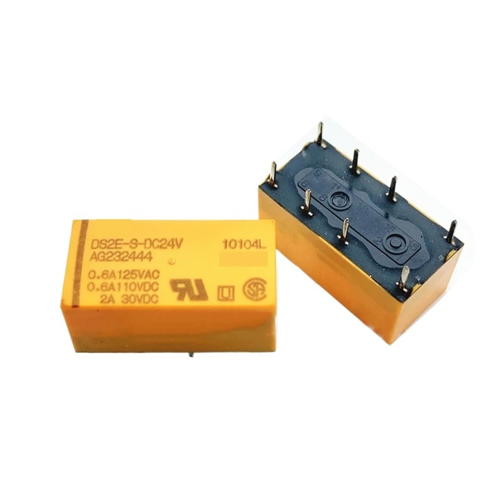 Relais DS2E-S-DC24V AG232444 2A DIP8 - Composant Électronique d'Automatisme - 2