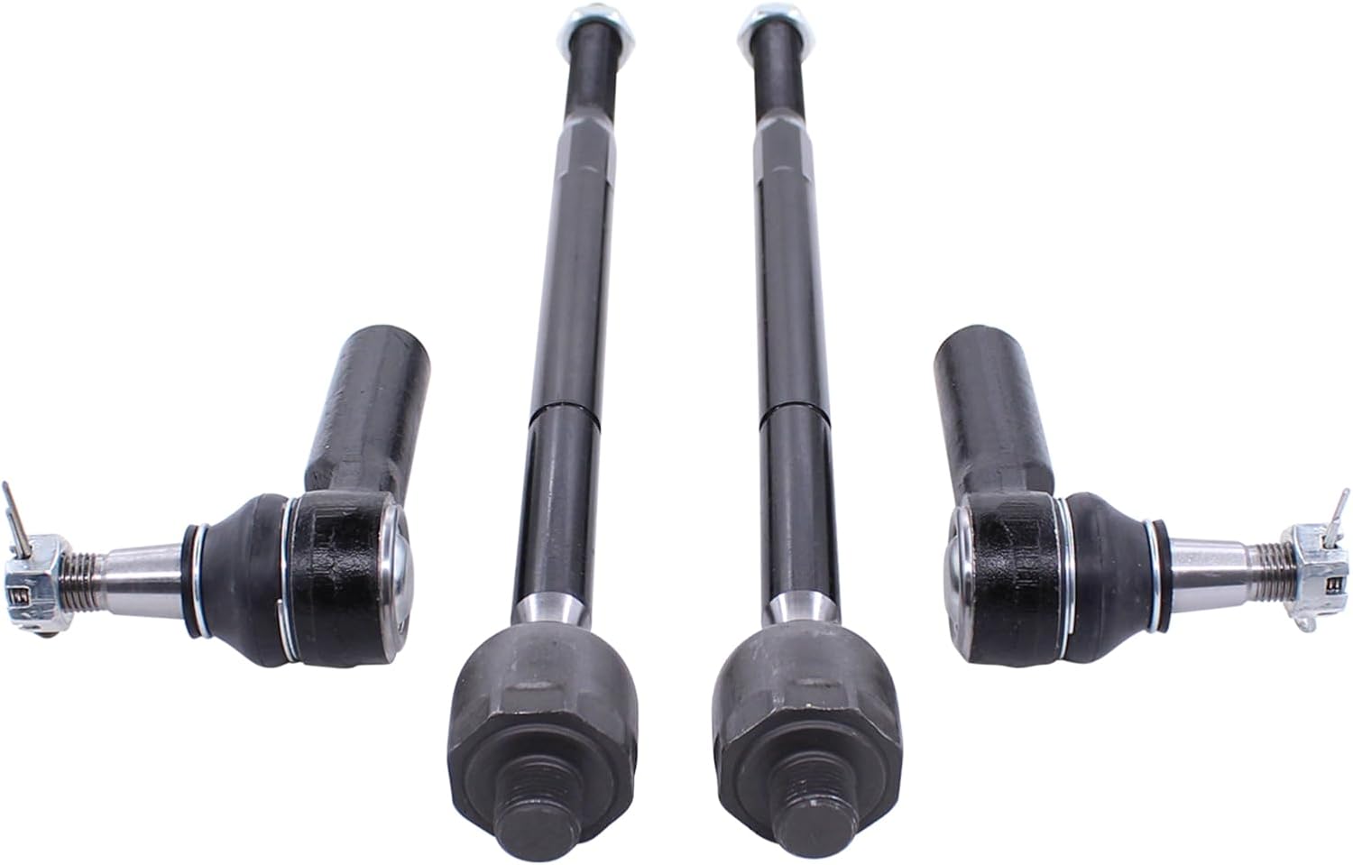 MOTOKU Front Inner and Outer Tie Rod Ends with Boot for Ram 1500 2013-2018