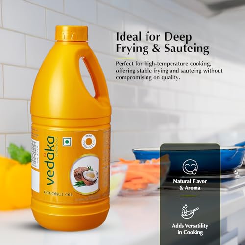 Image of Amazon Brand - Vedaka 100% Pure Coconut Oil | 1 L