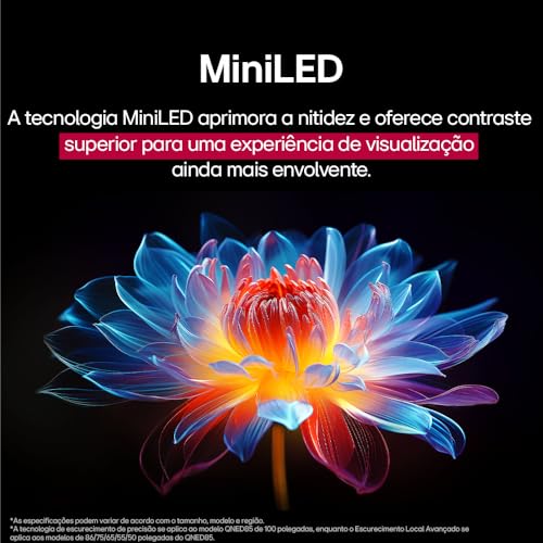 Smart TV 4K 65" LG QNED evo MiniLED 65QNED85 Processador α8 AI Ger2 Painel 144Hz FreeSync Dolby Vision Dolby Atmos Alexa Integrado - Imagem 10