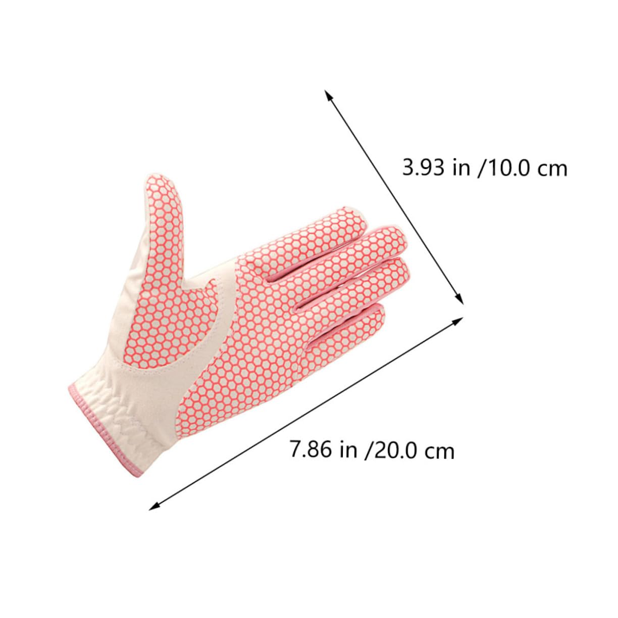 ARTSEWPLY 1Pair Ladies Golf Gloves Breathable Hand Protectors for Women High Performance Golfer Gloves for Training and Matches Comfortable Fit Prevent Finger Injuries for Outdoor