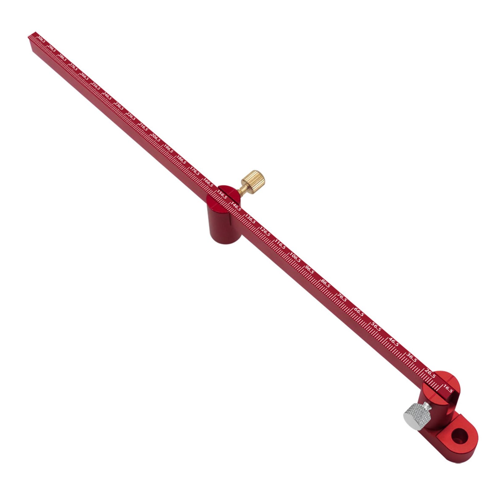 Kalttoy Metric Easy To Use 315Mm Woodworking Circles Marker Aluminum Scribing Tool Woodworking Scribing Scriber For Excellent Circles Aluminum Rule