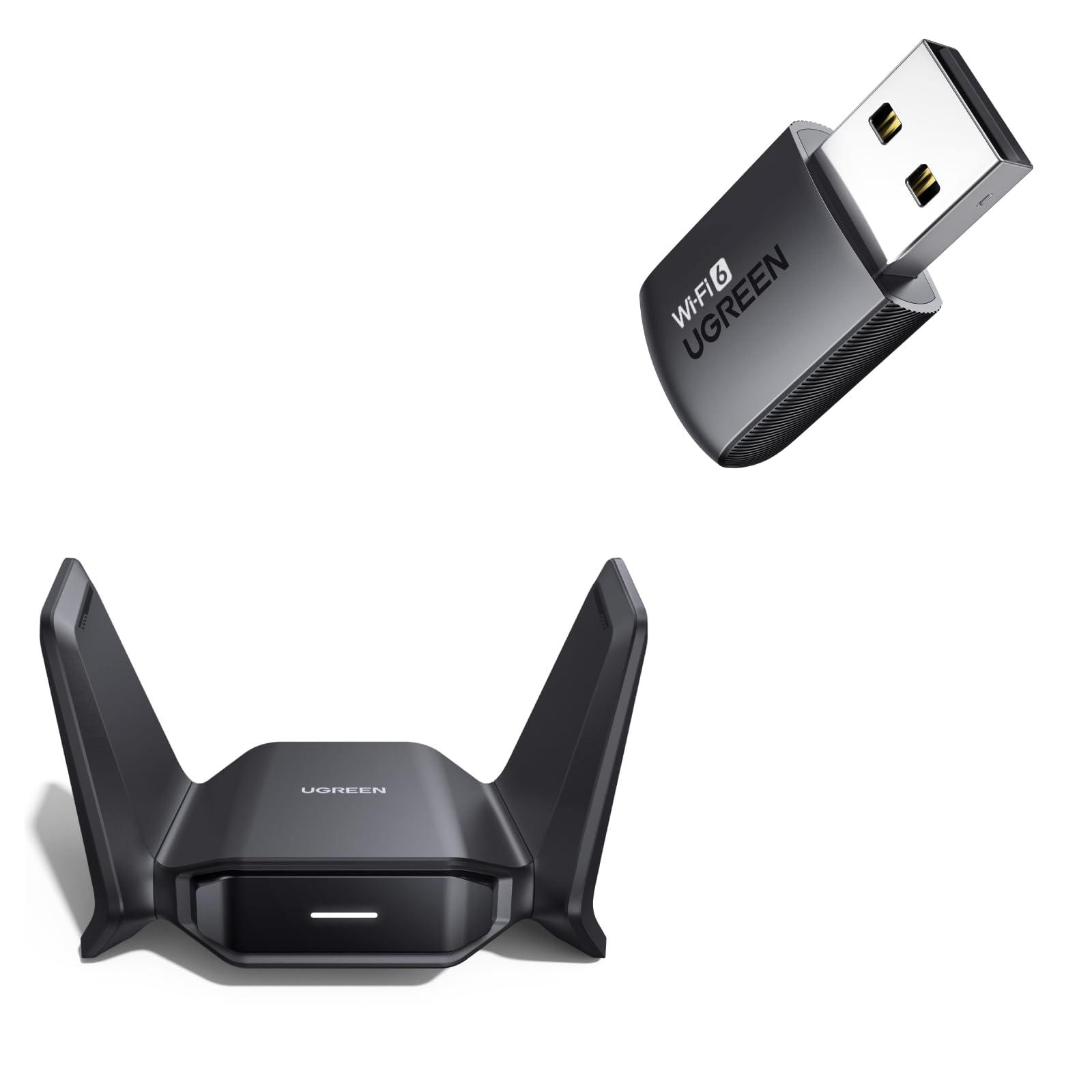 UGREEN AX900 WLAN Stick Bundle mit BE6500 WLAN Stick für PC