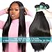 AnJudyReid Straight Bundles Human Hair Bundles Straight 1 Bundle 20 Inch Single Bundle Brazilian Virgin Straight Hair Straight Bundles Human Hair Bundles For Black Woman
