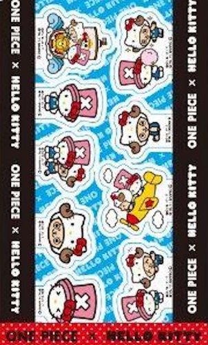 Amazon.co.jp: ワンピース×ハローキティ インデックスシール ONE PIECE