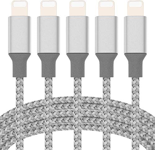 USB Type C Cable YJan 4 Pack(3FT 6FT) Fast Charging Nylon Braided Changer USB C to USB A Sync & Charging Cord Compatible with Samsung Galaxy S9 S8 Note 8 LG V30 G6 G5 Pixel Nintendo Switch-Silver