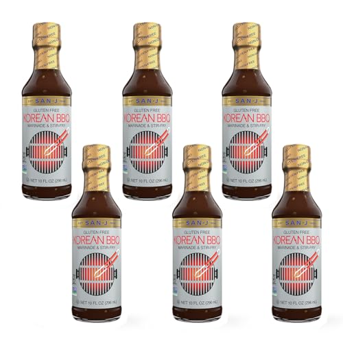 San-J - Gluten Free Korean BBQ Sauce - Bold and