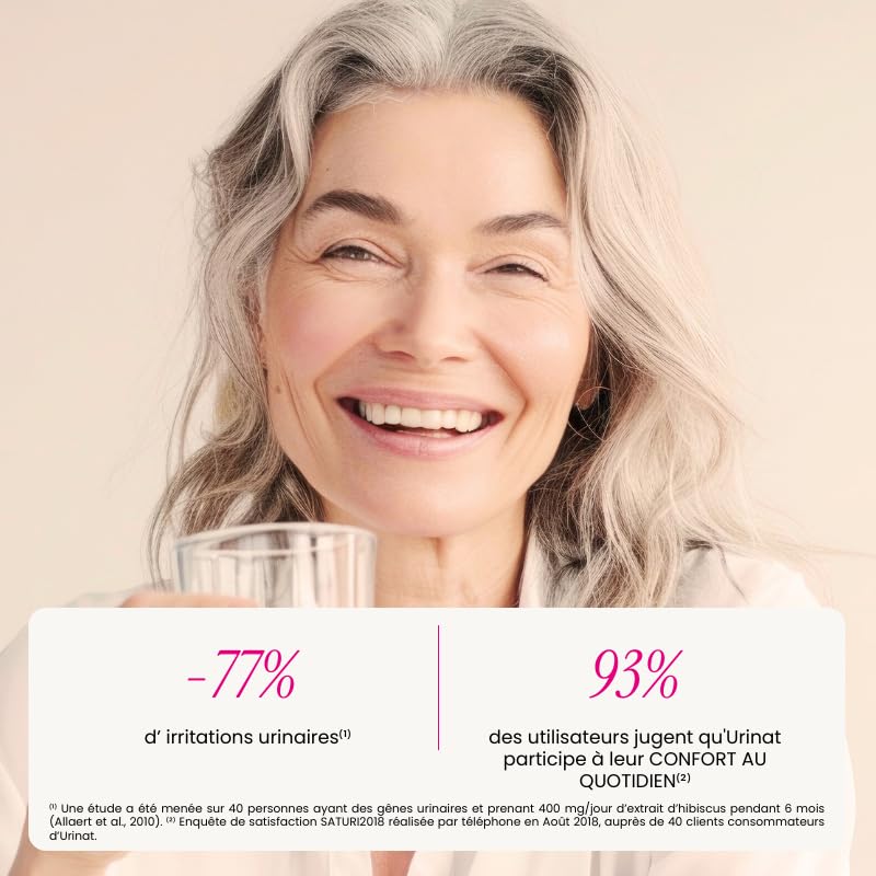 NaturAvignon Urinat | complement alimentaire confort urinaire et intime | Cranberry canneberge hibiscus et orthosiphon | 36 mg de PACs | flore intime | Efficacité prouvée | 30 comprimés (15jours)