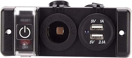 Cargador de Coche de Doble 12V Plug Adaptador USB del Encendedor de Cigarrillos Pantalla LED con volt?metro Digital para el tel?fono m?vil Cargador de Coche de Doble 12V Plug Adaptador USB del Encendedor de Cigarrillos Pantalla LED con volt?metro Digital para el tel?fono m?vil