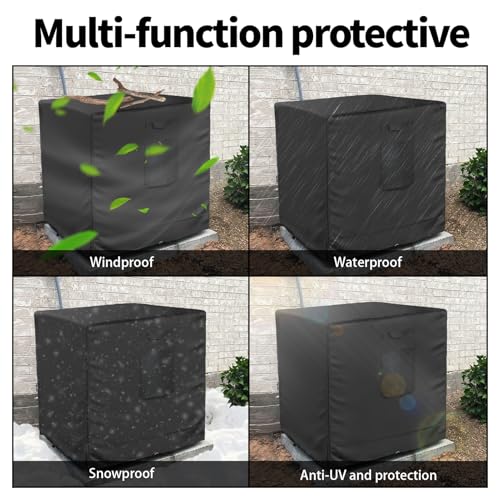 image for BSTGE Central Air Conditioner Cover for Outside Units, AC Covers for O