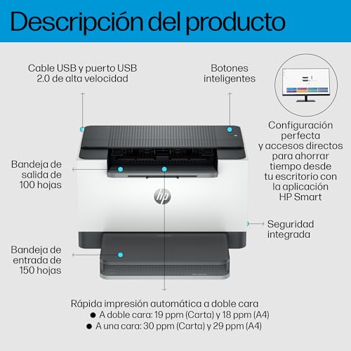 Variante de HP impresora laser M209d Blanco/Gris