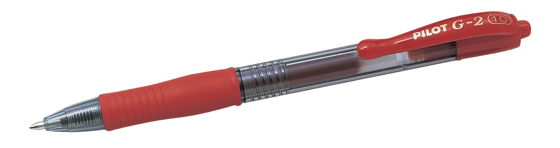 Pilot G-2 Rollerball Pen Set12 Pack (Red) 1.0mm Broad TipBoldSmooth Writing from B&Q