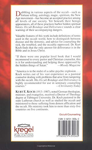 Occult Bondage And Deliverance: Counseling The Occultly Oppressed #TOP1