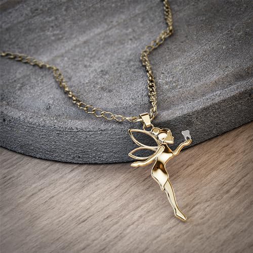 Happy Kisses Tooth Fairy Gift Necklace For Girls 5-7 With Card From Tooth Fairy - Add to Gifts Box or Kit for Under Pillow2