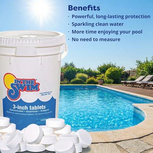Image of In The Swim Chlorine-Free Shock and Chlorine Tablets Medium Bundle