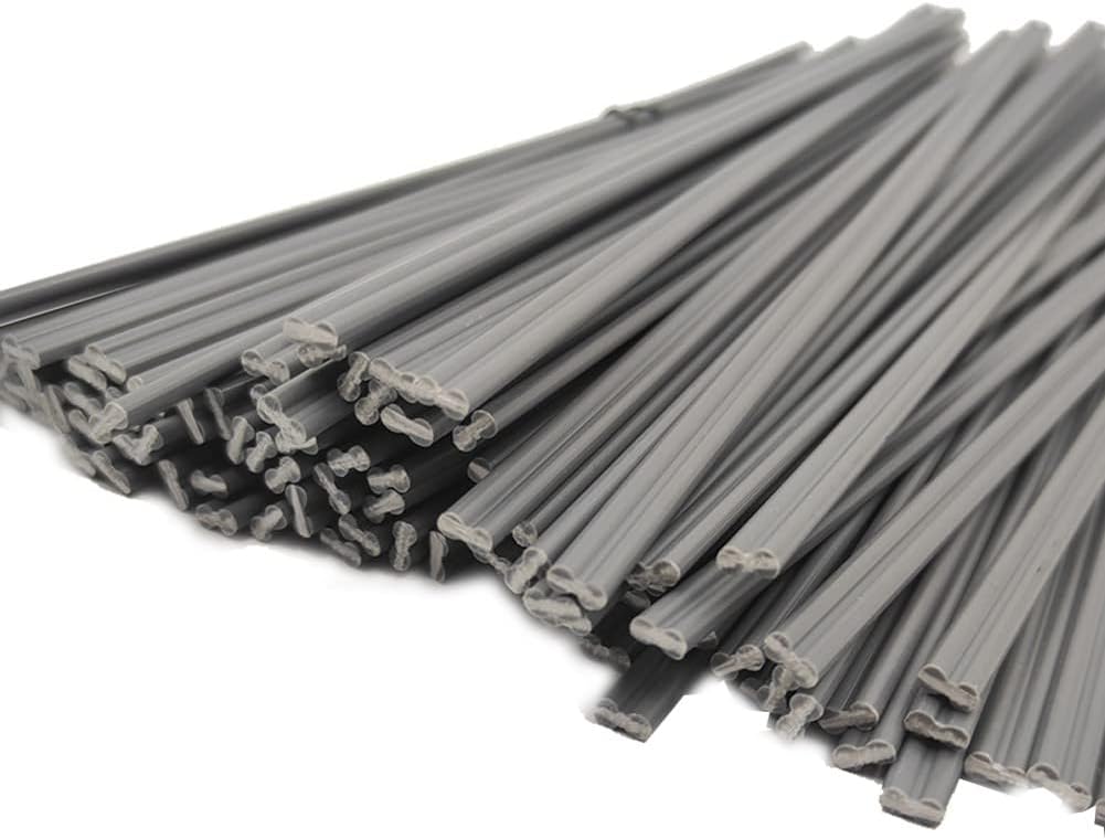 ACQUA 9.8 Inch Grey PVC (Polyvinyl chloride) Plastic Welding Rods for PVC plastic water tank,pvc pipe,PVC plastic doors and windows