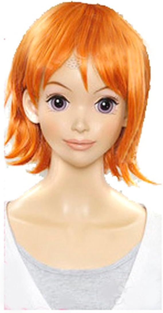 Amazon Co Jp コスゾーン ワンピース One Piece ナミ風 専用ネット付 ショート風コスプレウィッグ ホビー