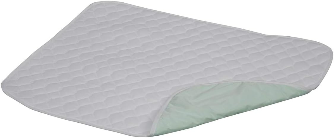 DMI Waterproof Sheet to be Used as a Bed Pad, Bed Liner, Mattress Protector, Pee Pad, Furniture Cover or Seat Protector with Quilted Slide Sheet and 4 Layers of Protection, Without Straps, 28 x 36