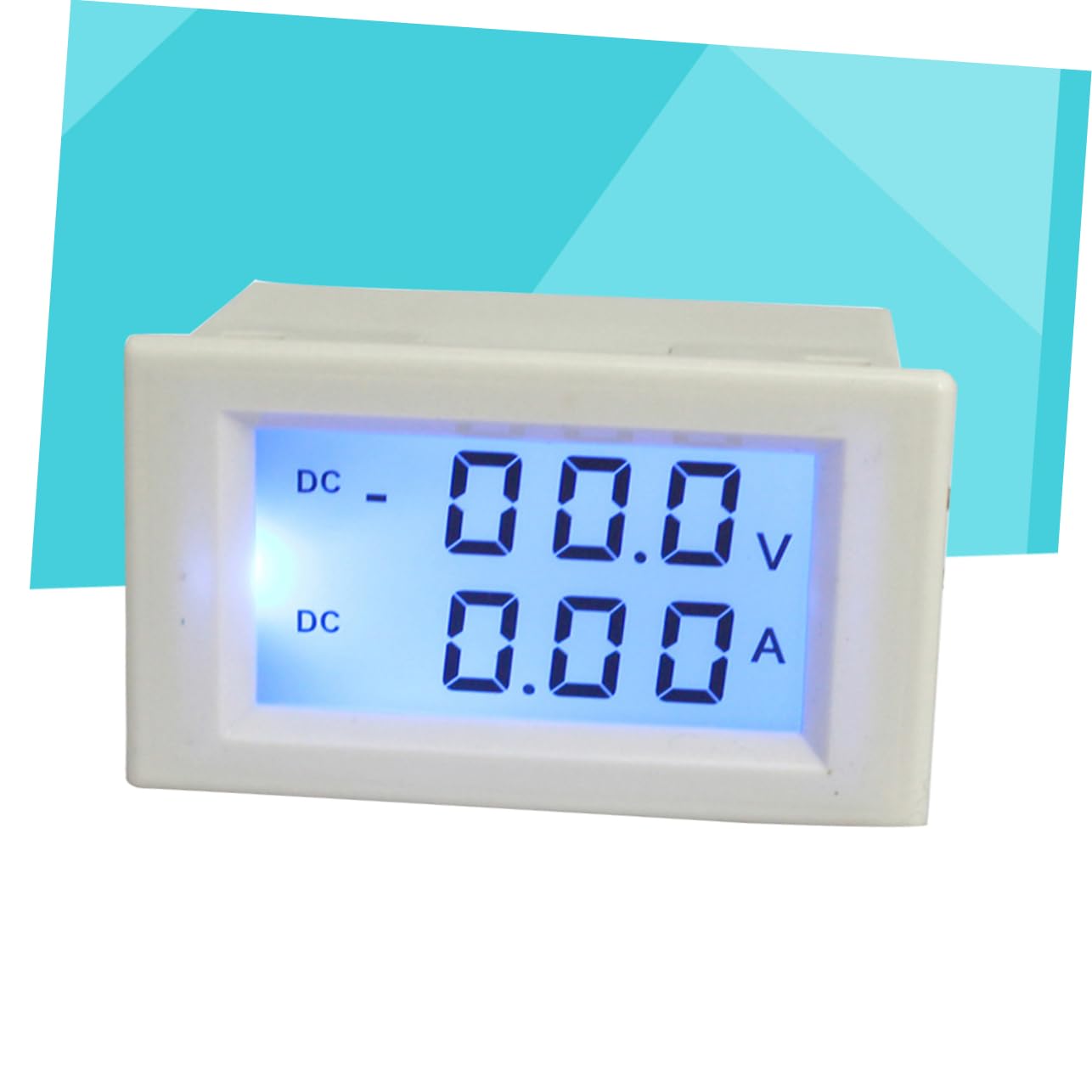 DOITOOL Amp Meter 2pcs Voltage and Current Meter Multifuction Voltmeter Voltage Meter Circuit Measurement Meter amp Meter Digital Voltmeter Digital Display Measuring Table