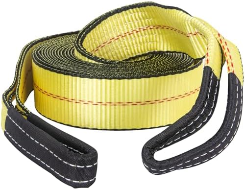 Heavy Duty Rope Grip 2 Pc Heavy Duty Tow Strap Set - 2 In X 20 Ft - Foto 2
