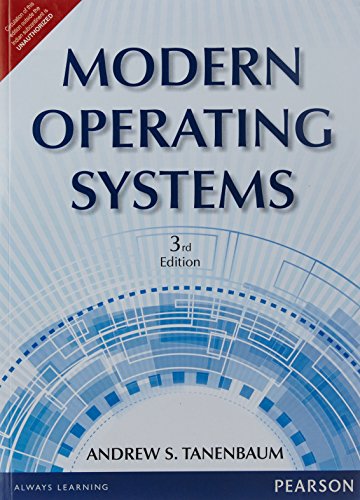 Modern Operating Systems Paperback 9332550018 Book Cover