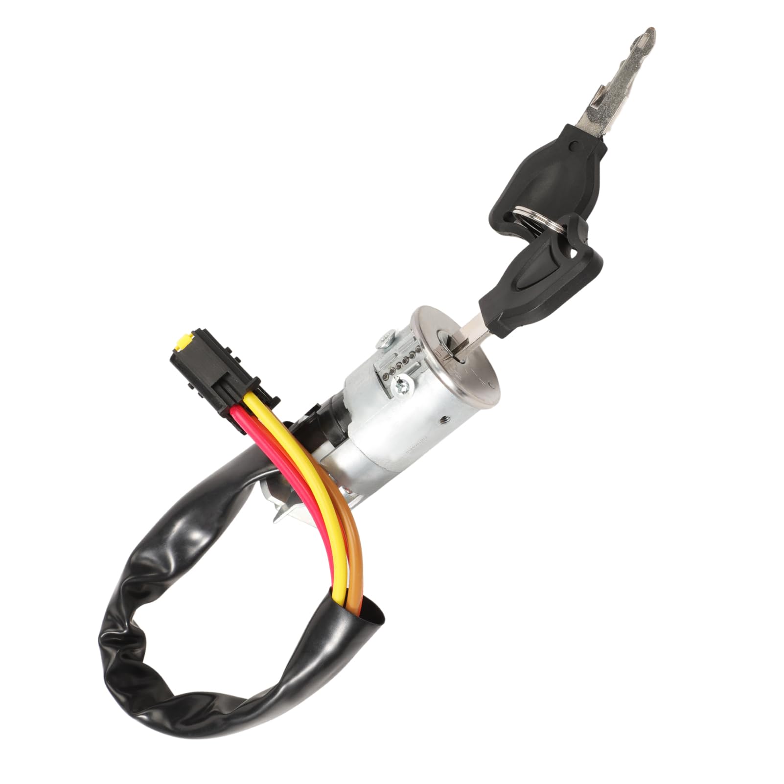 GRACEGALAXY Interruttore di Accensione Cilindro Serratura 2 Chiavi per Clio 2 Twingo 1 Scenic 1 Megane 1 Megane Scenic, Thalia Logan MCV Sandero 1995-2012 7701469419, 7701471220